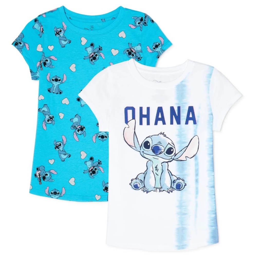 Lilo & Stitch T-Shirts, 2-Pack NWT